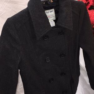 Old Navy Wool Blend Pea Coat